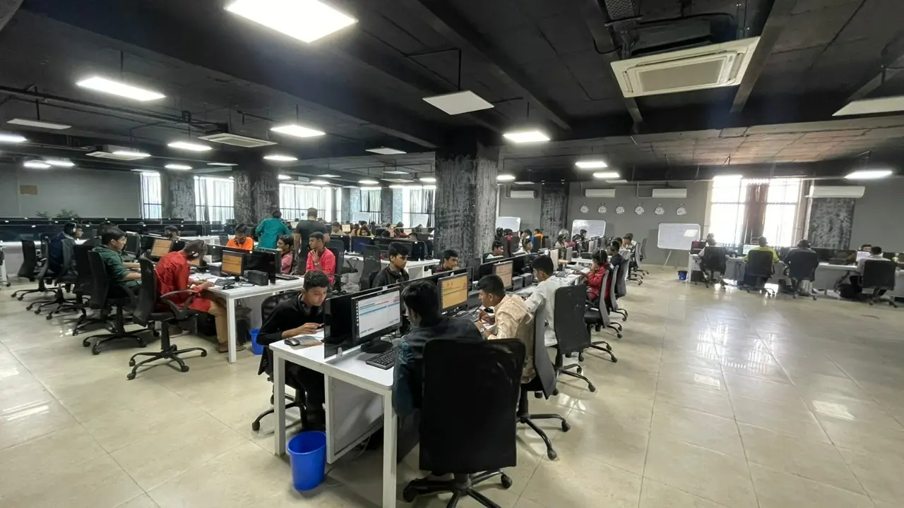 Precise BPO Solution operations floor Pune India