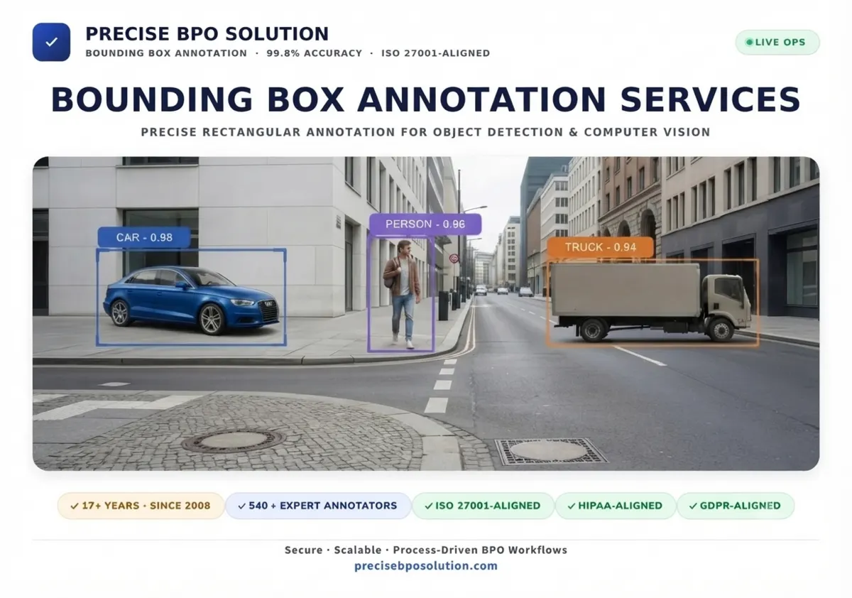 Object detection bounding box annotation workflow turning raw images into labeled AI training data