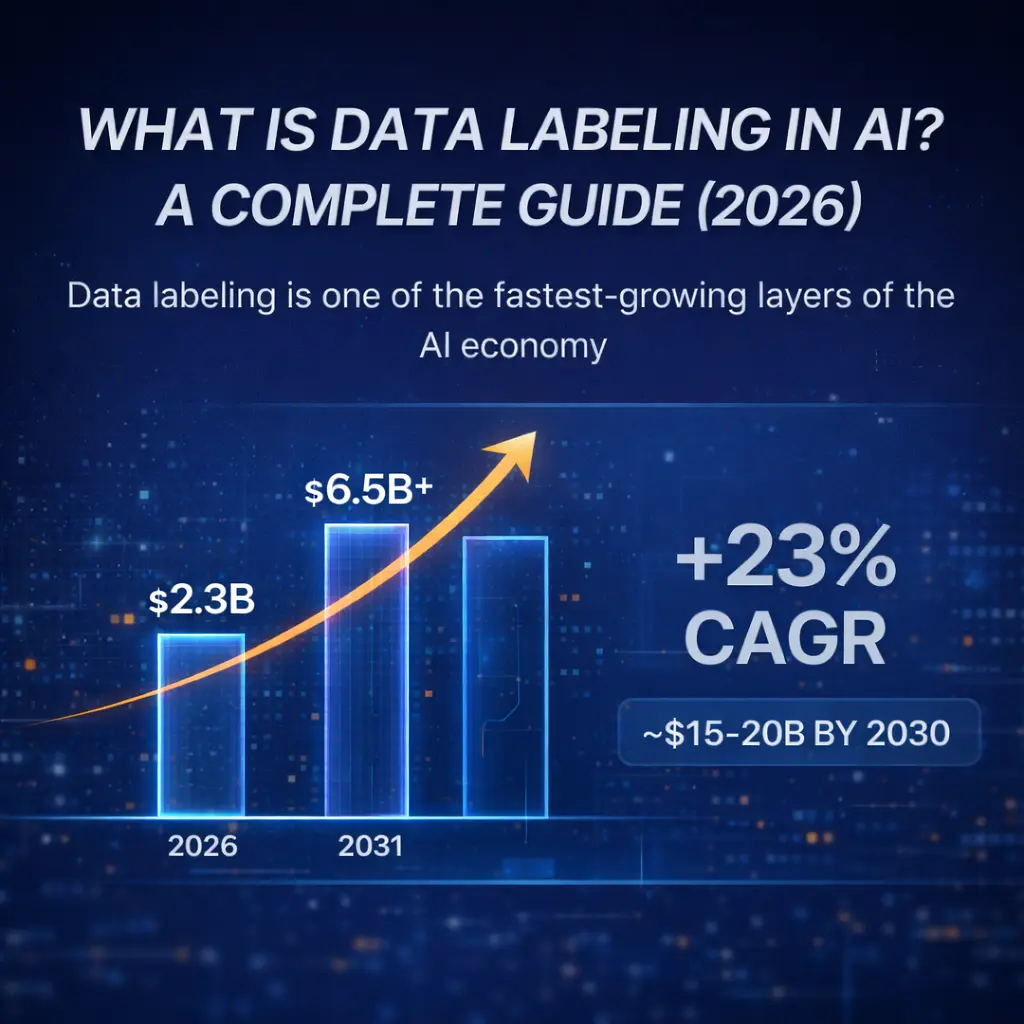 Data labeling is one of the fastest-growing layers of the AI economy