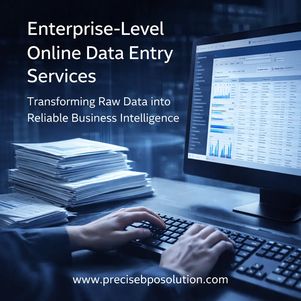 Online Data Entry Services at Scale: How Enterprises Turn Raw Data Into Reliable Business Intelligence